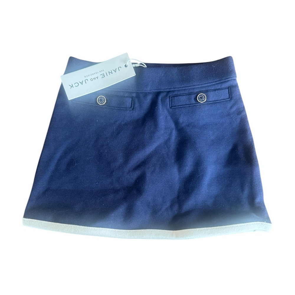 Janie and Jack Blue Mini Skirt Casual (A18)